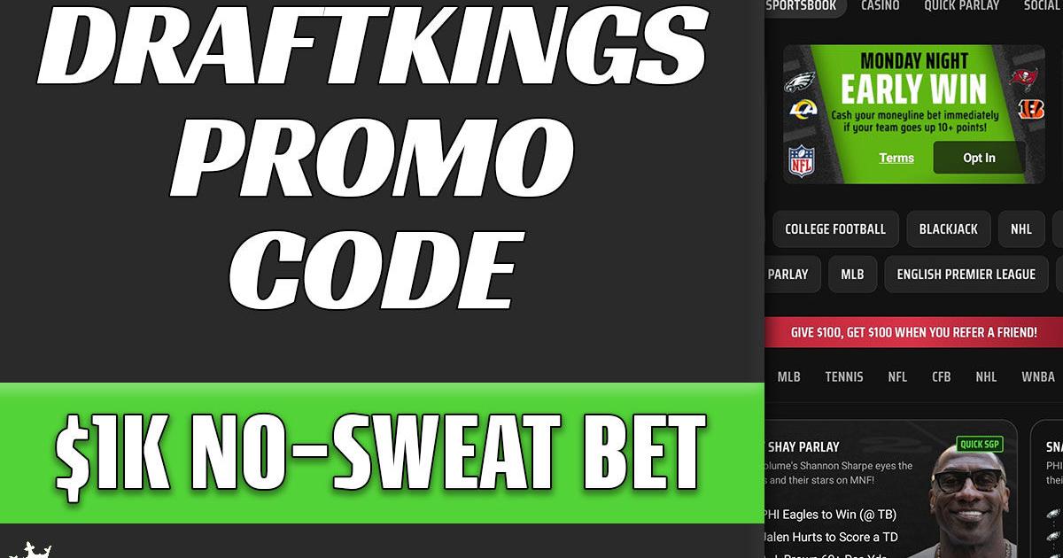 DraftKings promo code: Get $1k no sweat bet for NBA, CBB DraftKings promo code: Get $1k no sweat bet for NBA, CBB