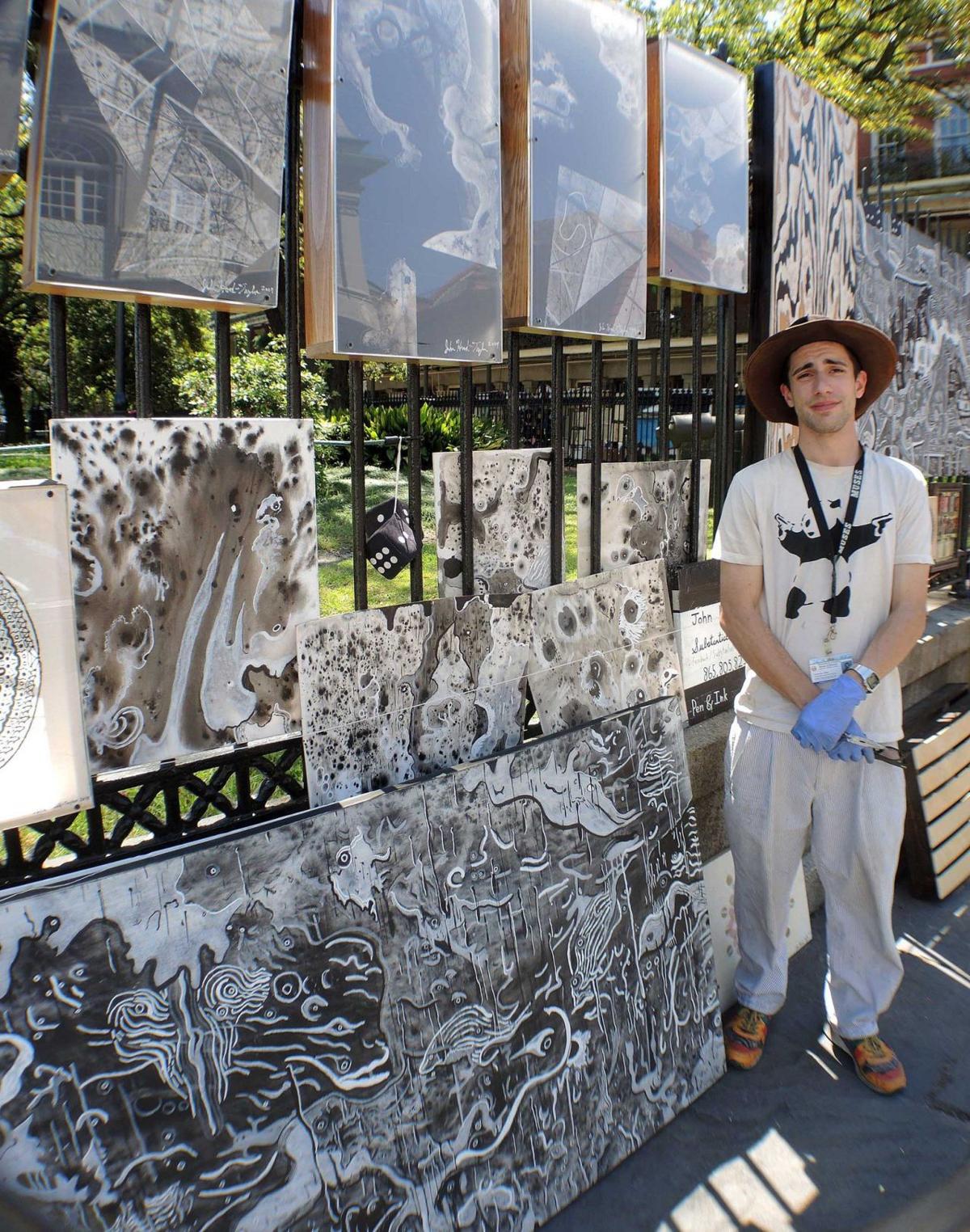 Revisiting The Jackson Square Art Colony In New Orleans Arts Art Colony In New Orleans