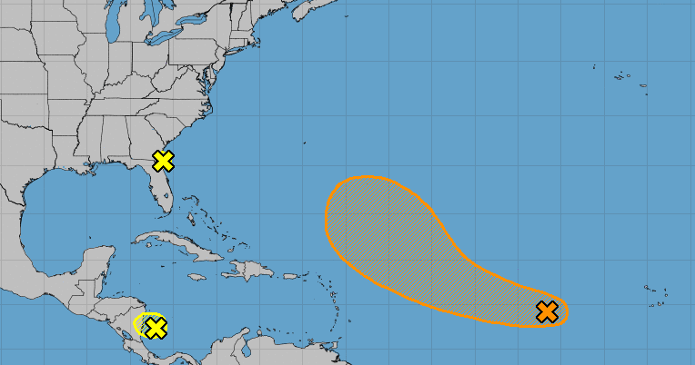 Forecasters monitoring 3 disturbances in the Atlantic | Hurricane ...