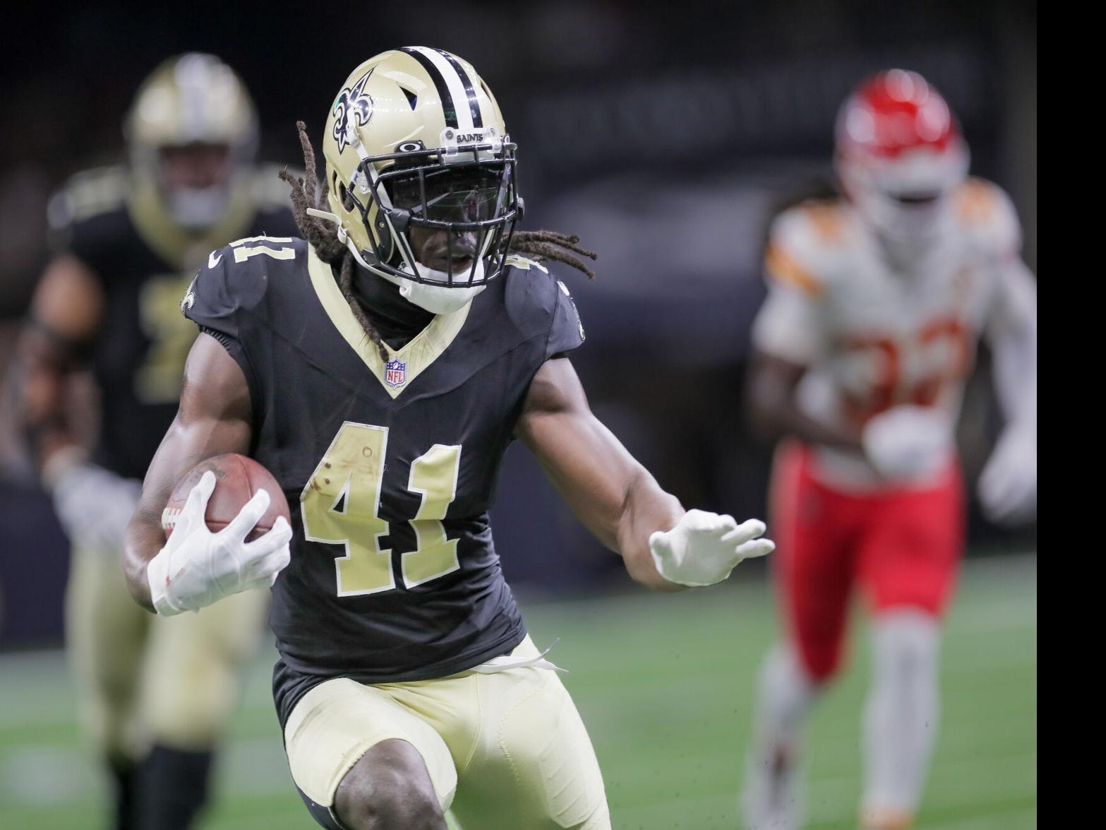 Running back Alvin Kamara excited to make season debut Sunday for