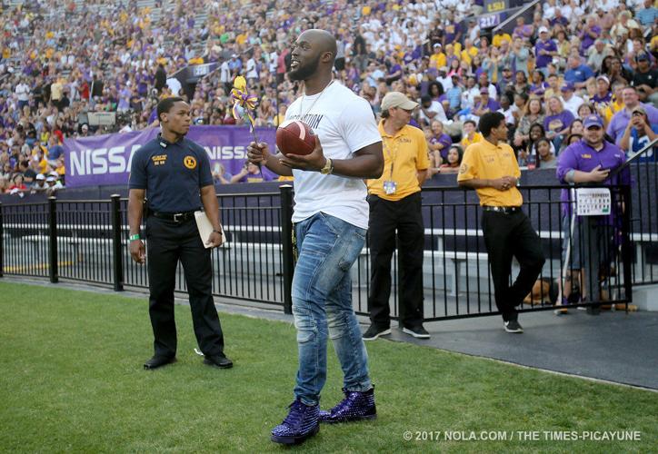 LSU spring game called for lightning delay; game completed indoors Sports
