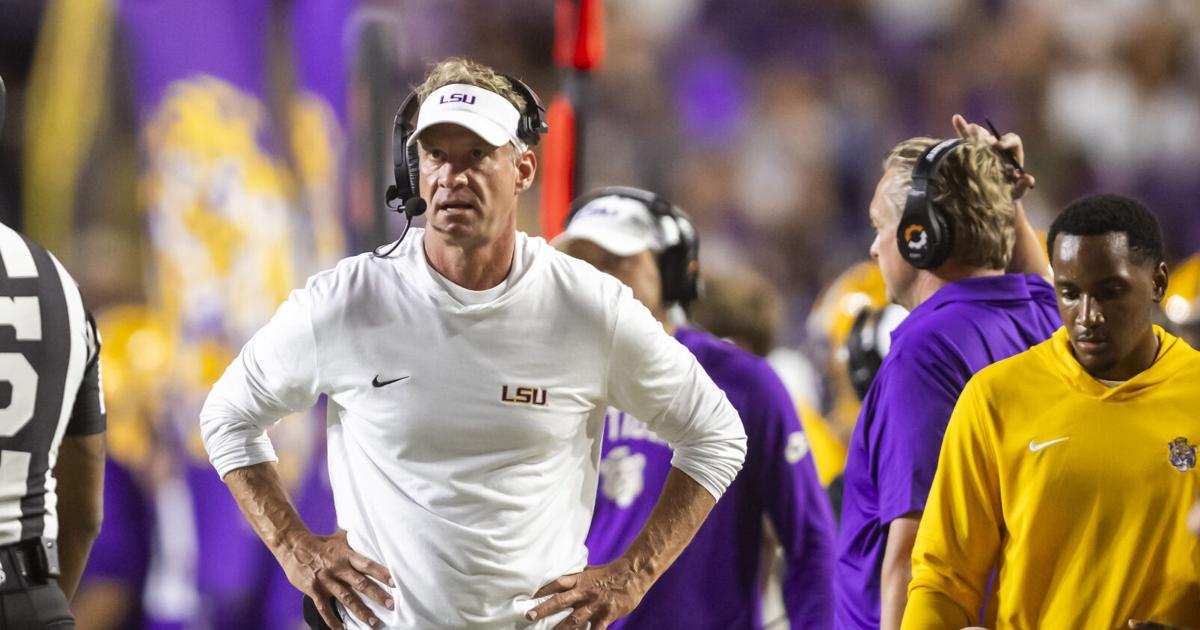 Lane Kiffin refused a running clock vs. McNeese State and sent a message to LSU in the process - NOLA.com image