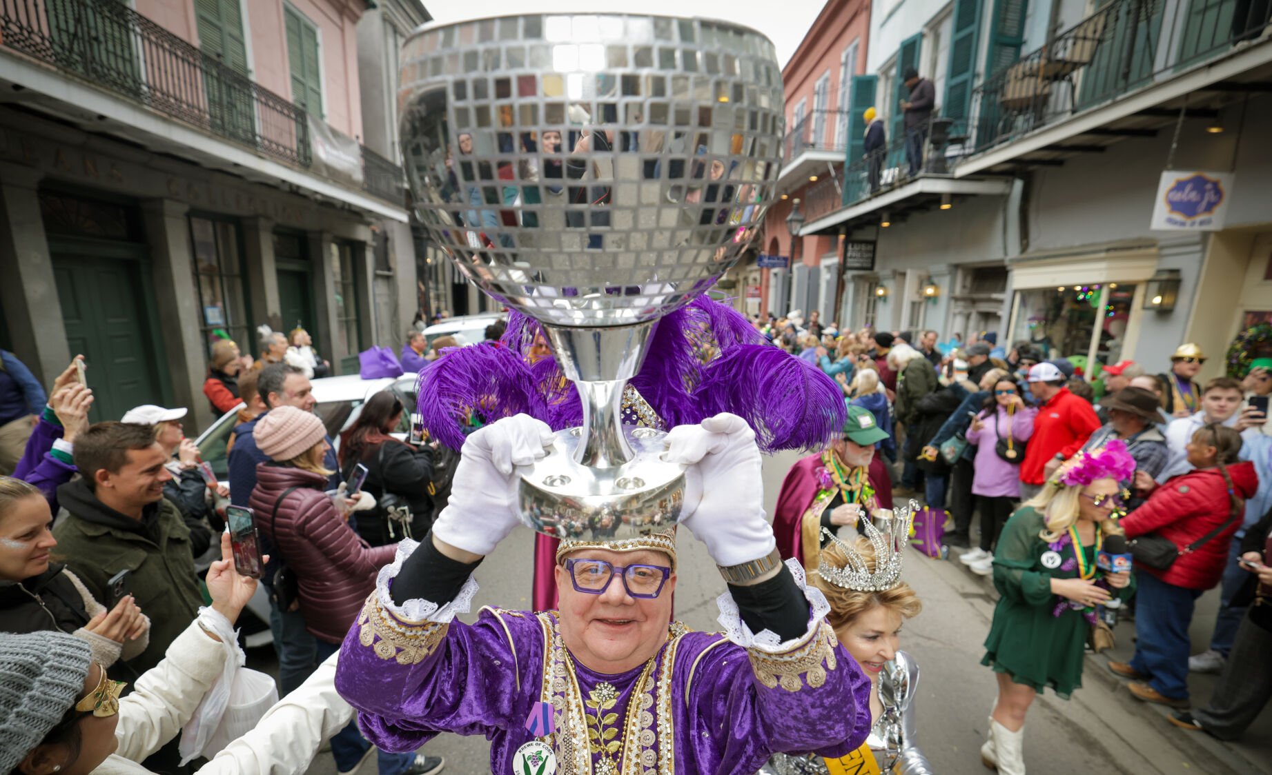 nola.com - Krewe of Cork parades Friday in the French Quarter