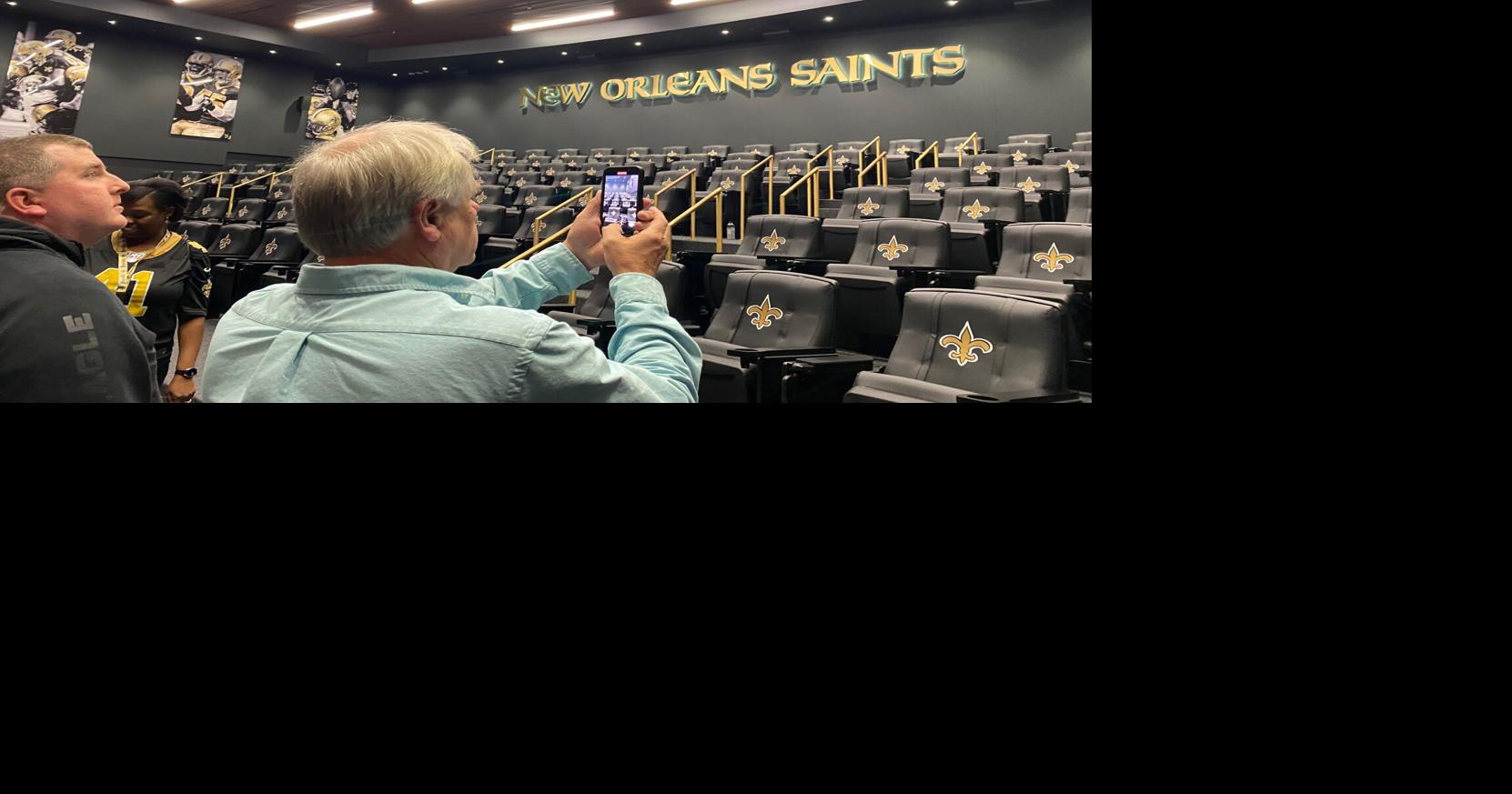 Inside a Caesars Rewards VIP experience at New Orleans Saints practice