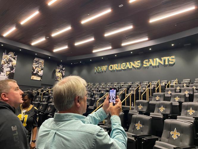 Inside a Caesars Rewards VIP experience at New Orleans Saints practice Louisiana Sports