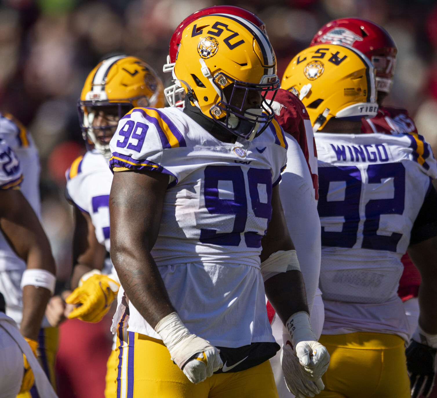 How Mekhi Wingo And Jaquelin Roy Impact LSU's Front Seven | LSU | Nola.com