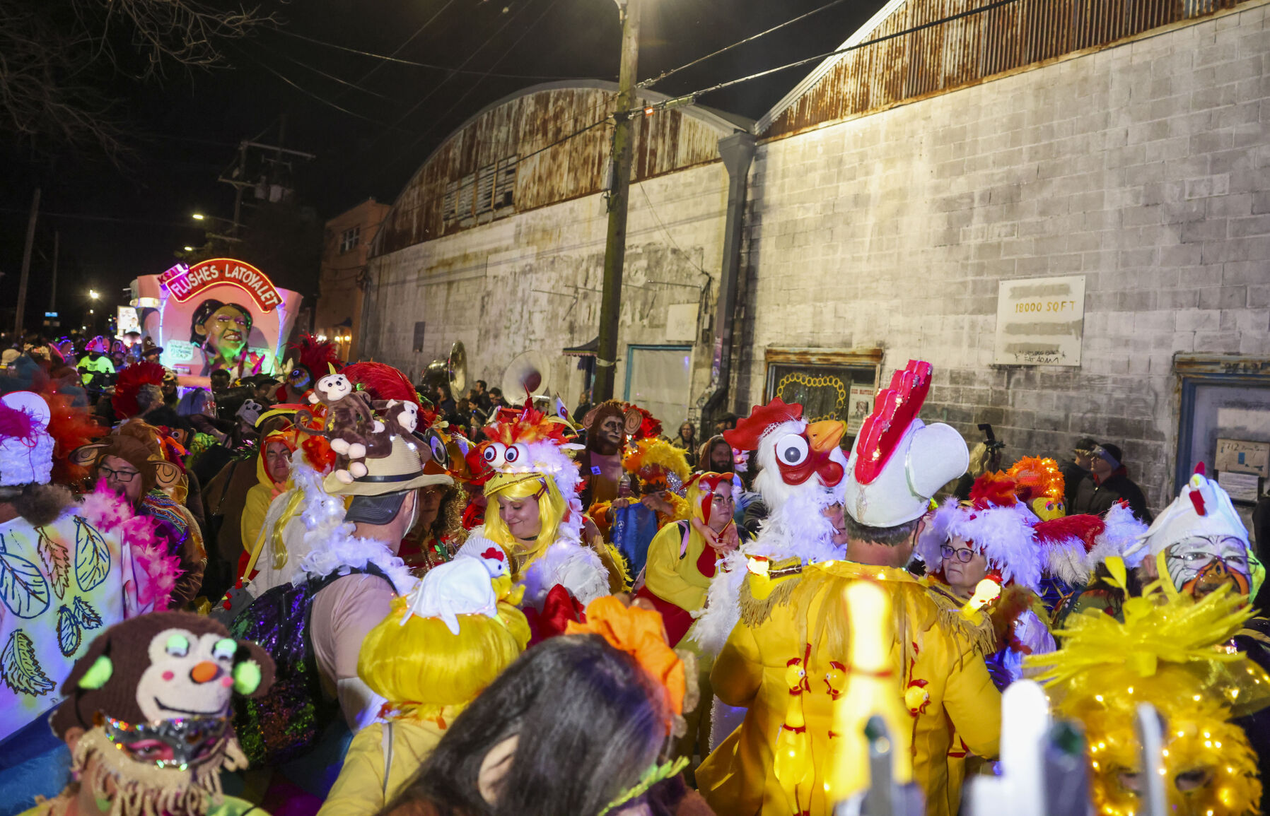 The scandalous Krewe du Vieux parade marches in New Orleans Photos