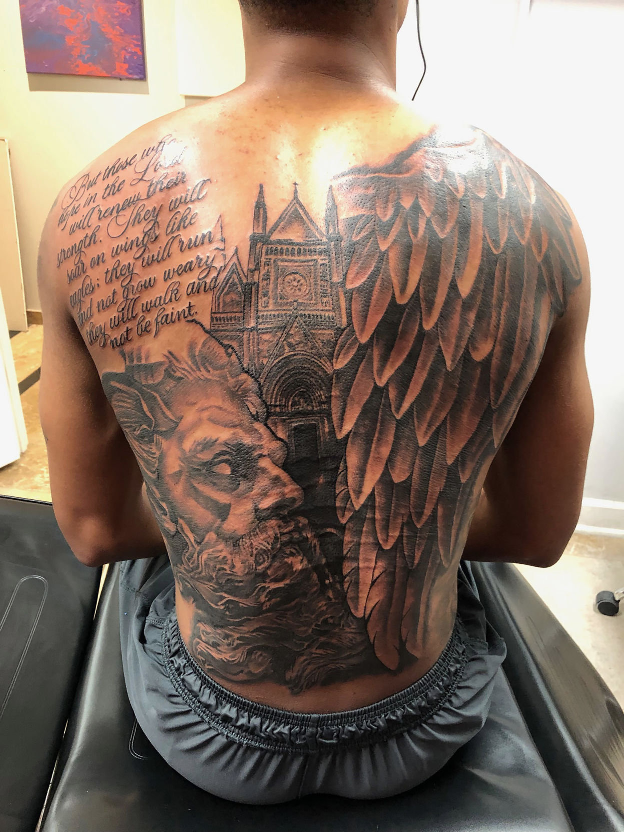 natebjorktattoos just put the finishing touches on this chest piece. Thanks  for looking! #electrictattooparlor | Instagram