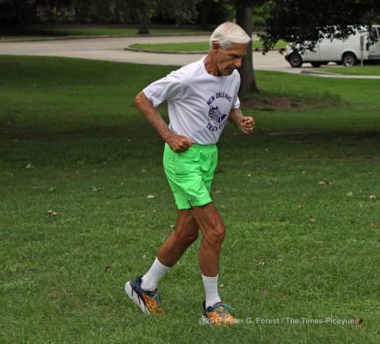 80 years old and still running -- Metairie's Dick Longo is a picture of health