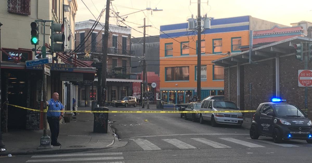 Man shot near Esplanade Avenue and Decatur Street, New Orleans police ...