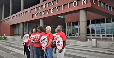 Unite Here Protests Proposed Convention Center Hotel Project
