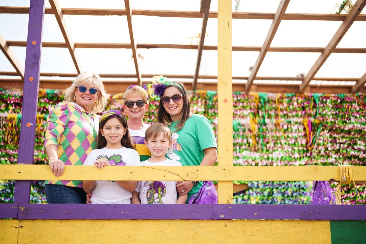 mardi gras parade schedule houma la