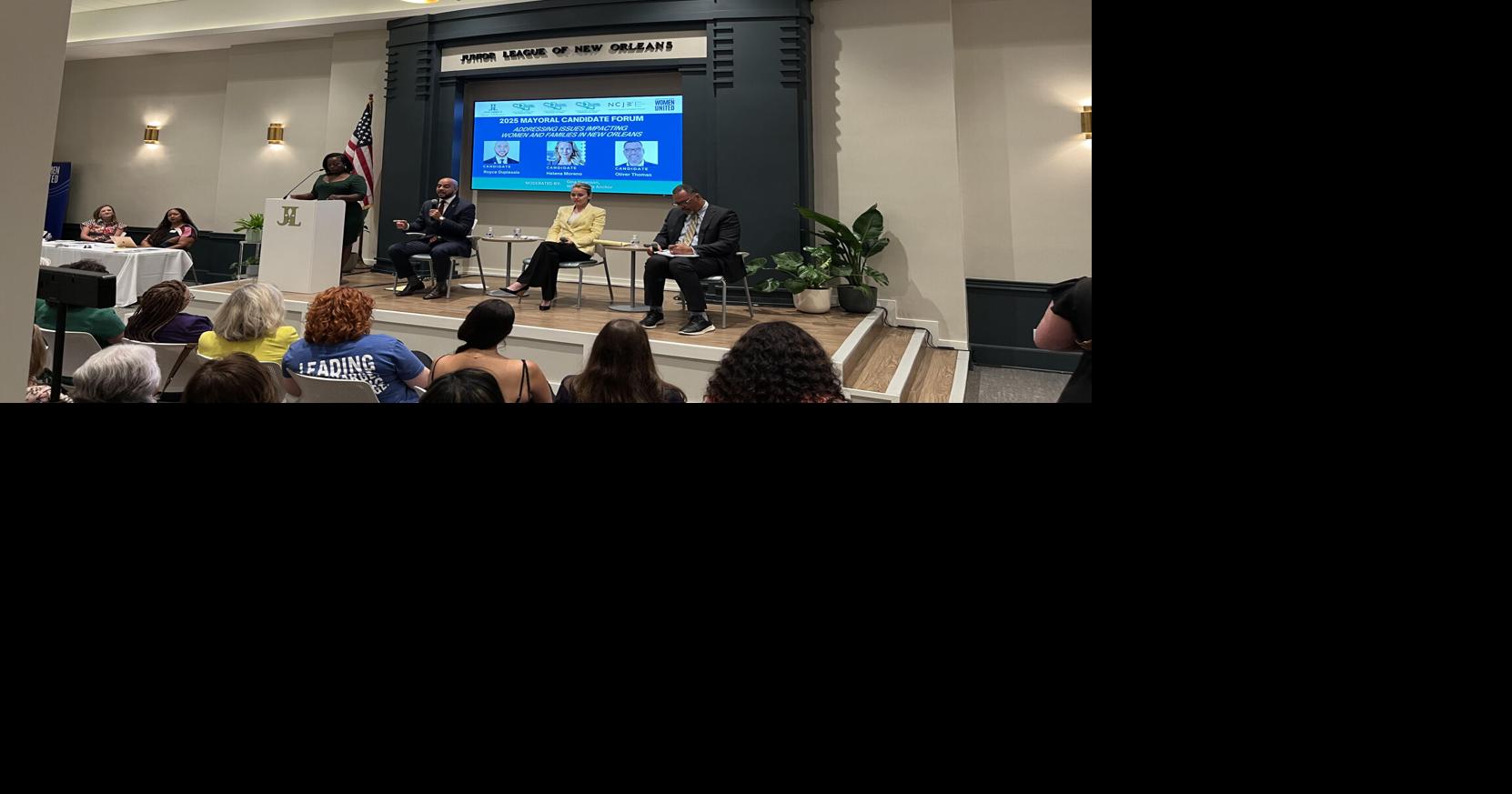 At New Orleans mayoral forum, candidates say they're agents for change on housing, poverty
