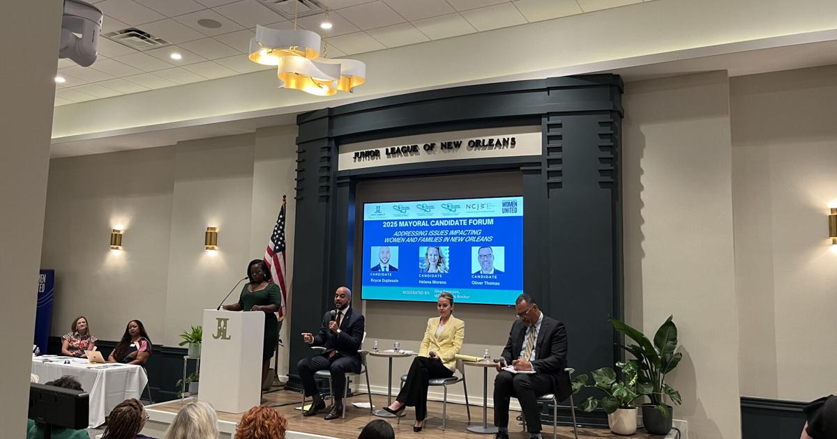 At New Orleans mayoral forum, candidates say they're agents for change on housing, poverty