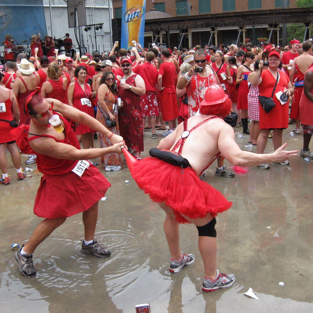 Say yes to the (red) dress: Tutus, tank tops are cool for the Red Dress  Run, but forget the formals | Louisiana Festivals | nola.com
