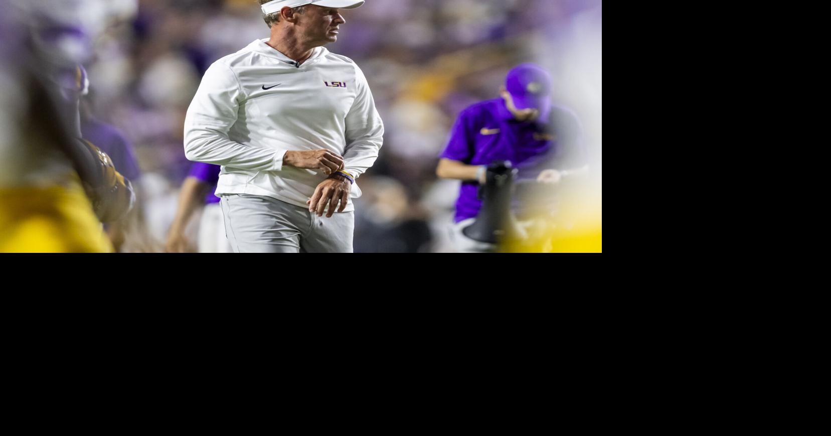 Lane Kiffin trolled his critics at halftime with LSU holding a big lead over Clemson