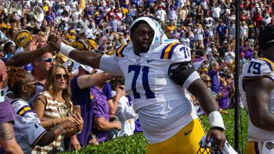 Tryree Adams LSU football: Tyree Adams to play in an emergency at Florida | LSU ...