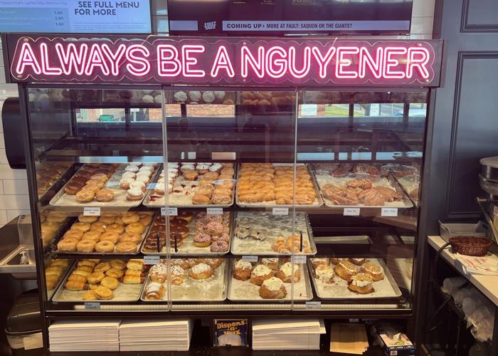 Banh mi a great breakfast sandwich at Gretna bakery Where