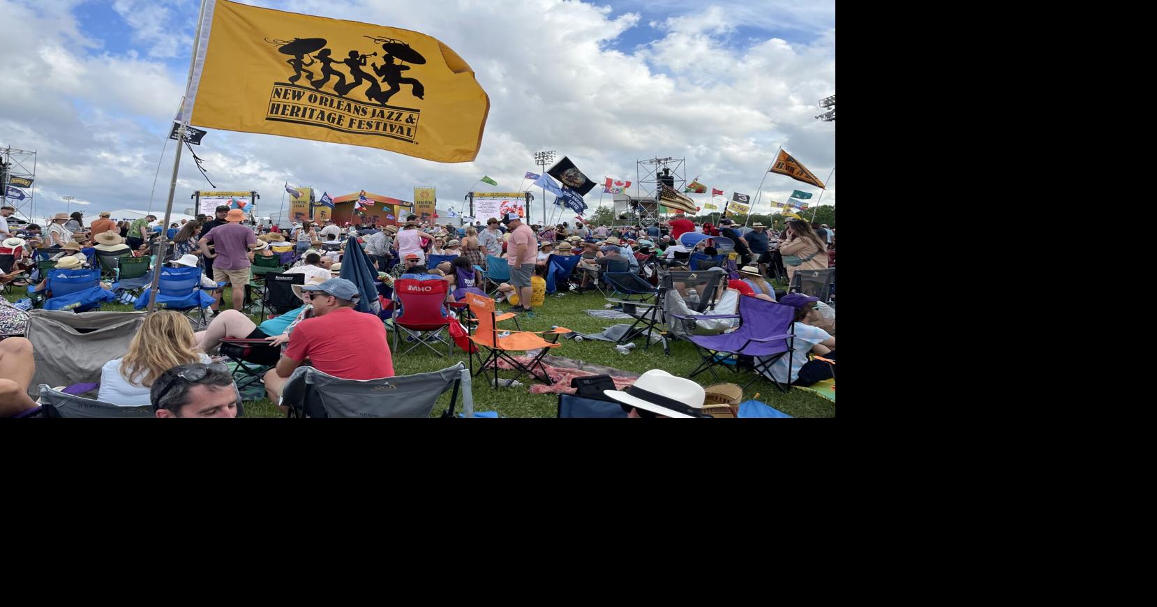 See the 2026 New Orleans Jazz Fest's schedule cubes, with performance times and stages