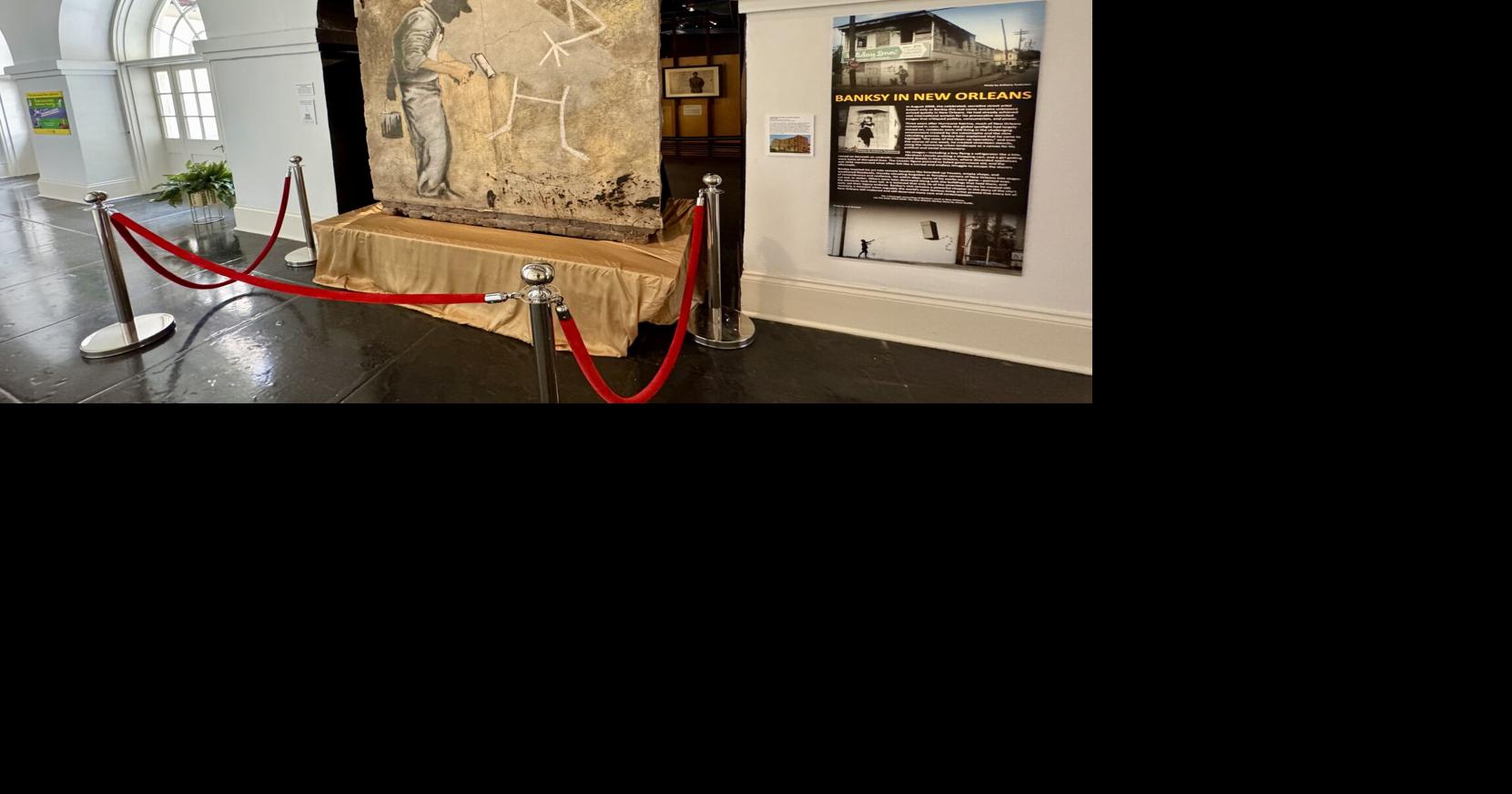 New Orleans Banksy painting sold at international auction. Here's how much a buyer paid.