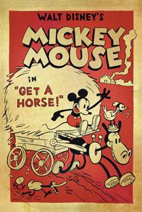 Mickey Mouse Cartoon Get A Horse Screening Before Frozen