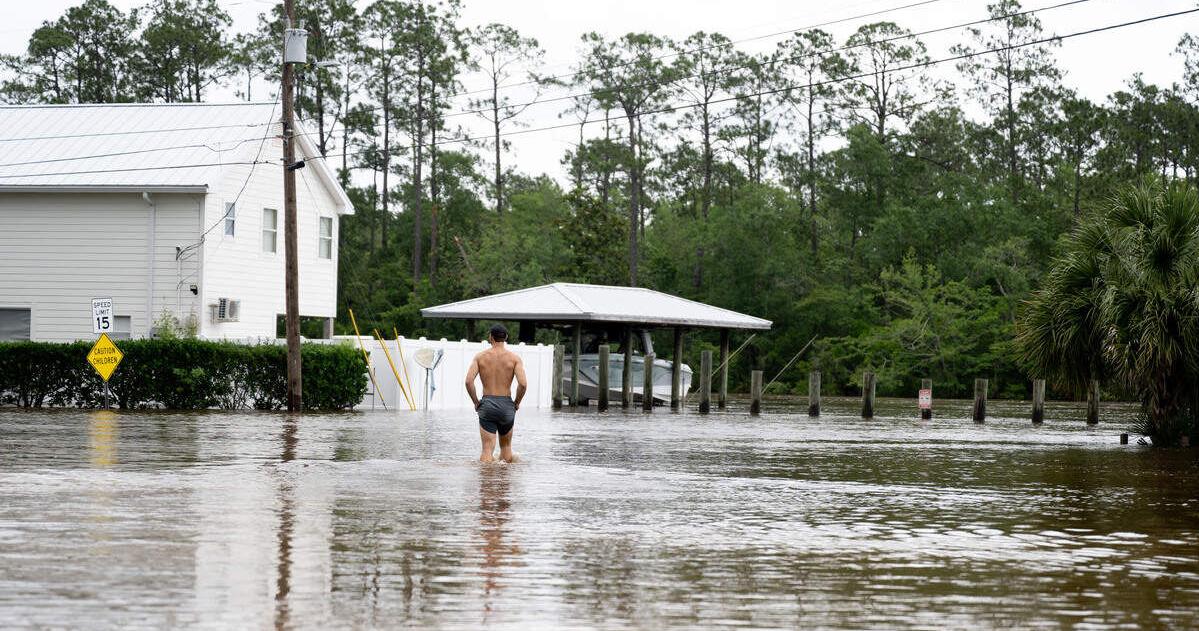Tropical weather could drench the Gulf Coast. Here are the possible rainfall totals.