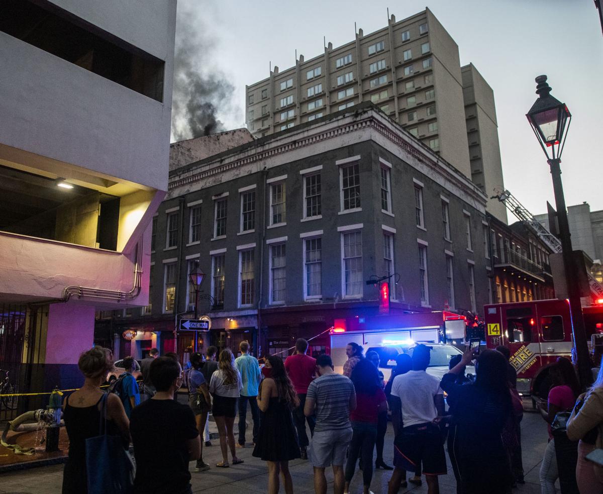 Quarter House hotel catches fire in New Orleans; 2 firefighters injured