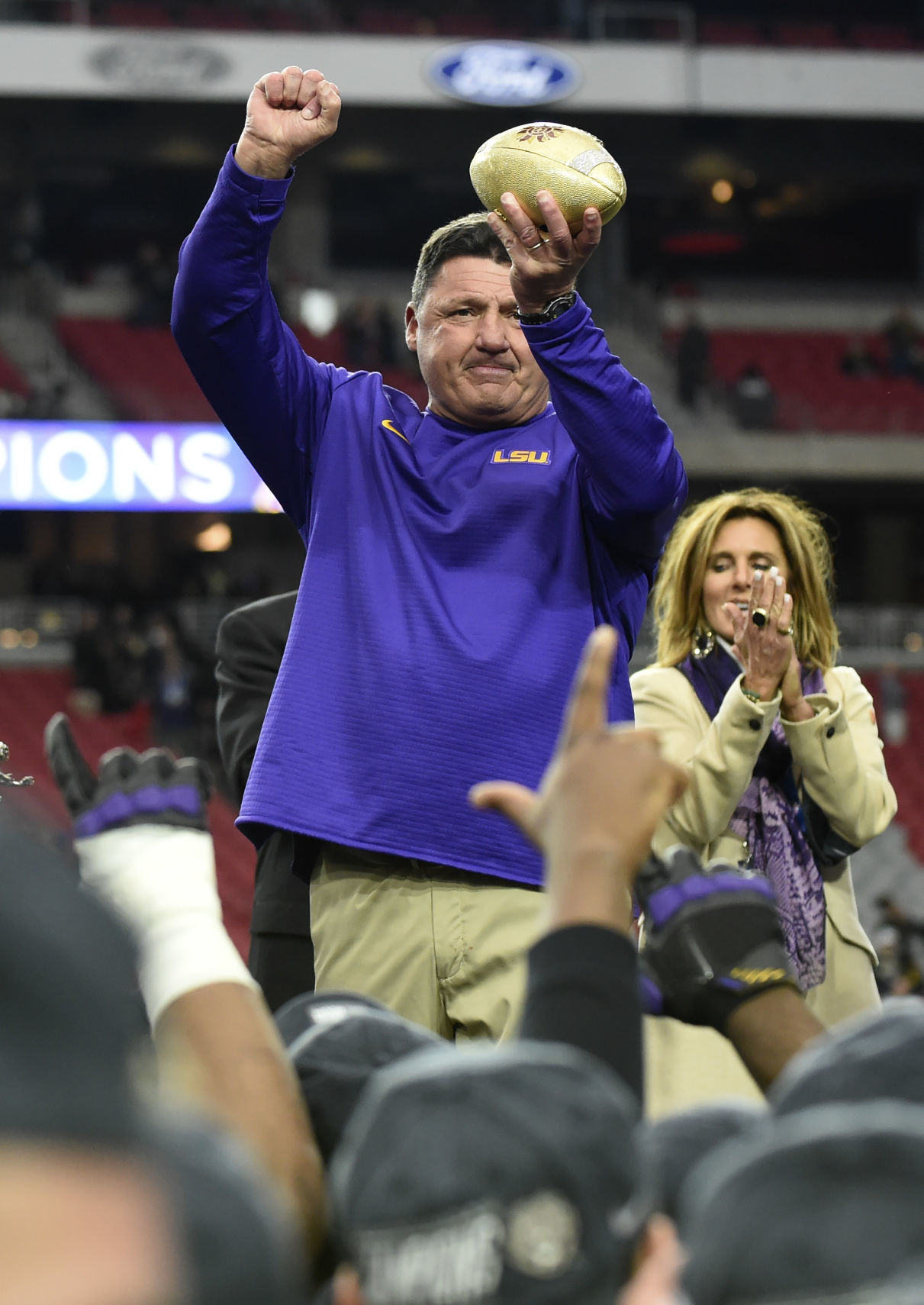 Video: What LSU's Ed Orgeron Had To Say After Fiesta Bowl Victory Over ...