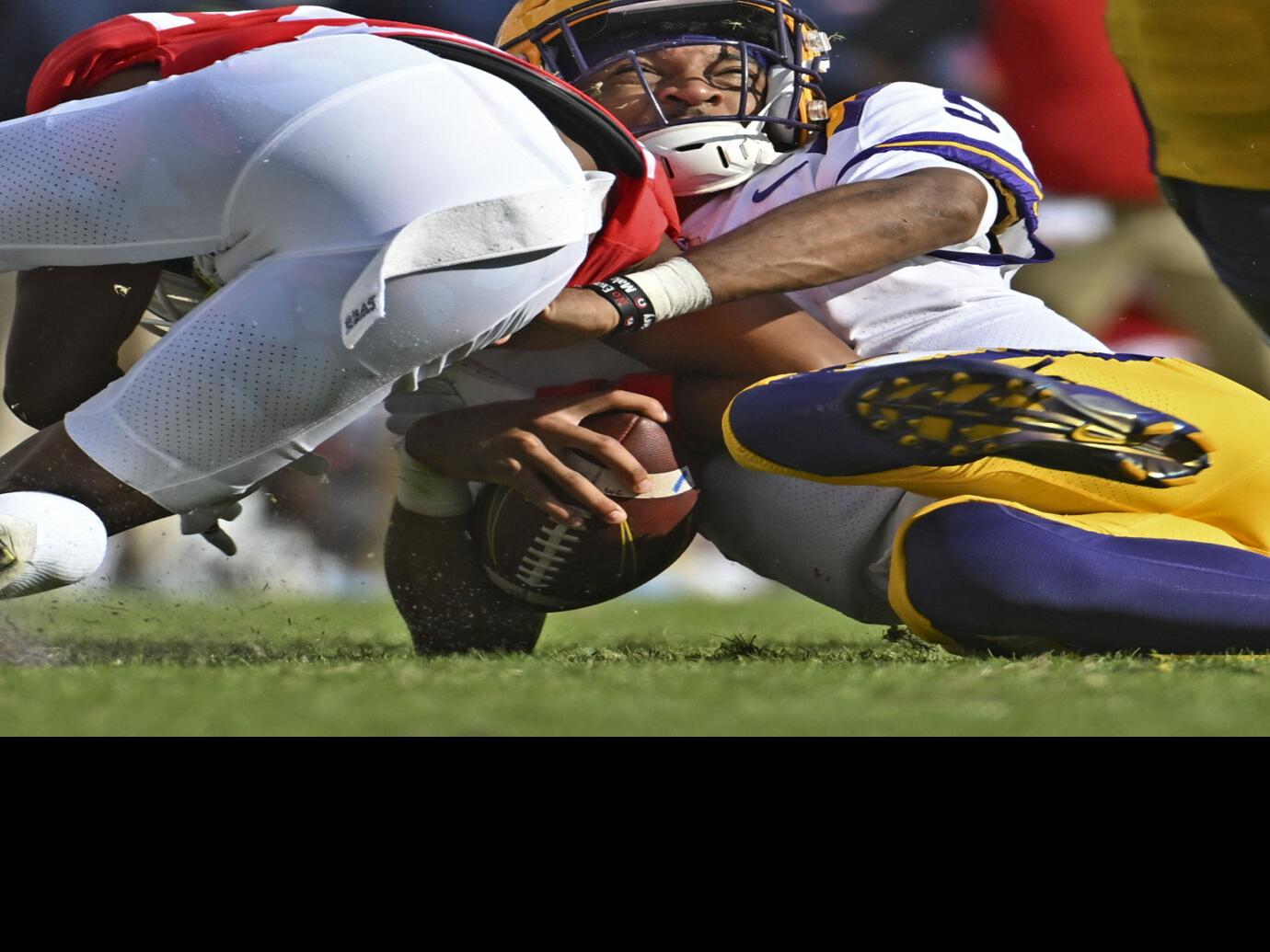 What is targeting? The least-favorite penalty in college football is  difficult to define. Here's why. | LSU | nola.com