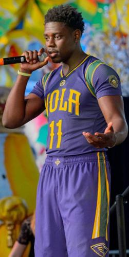 Jrue Holiday - New Orleans Pelicans - Purple 'Mardi Gras' Game