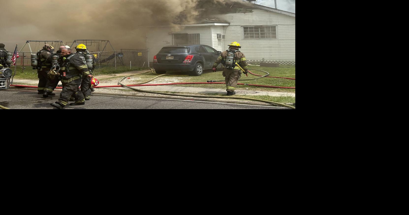 Firefighters rescue pets in Jefferson Parish house fire Jefferson