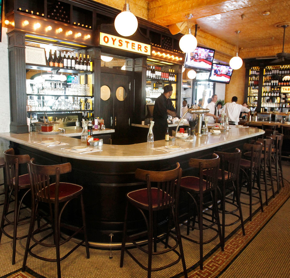 Famous oyster bar in new orleans