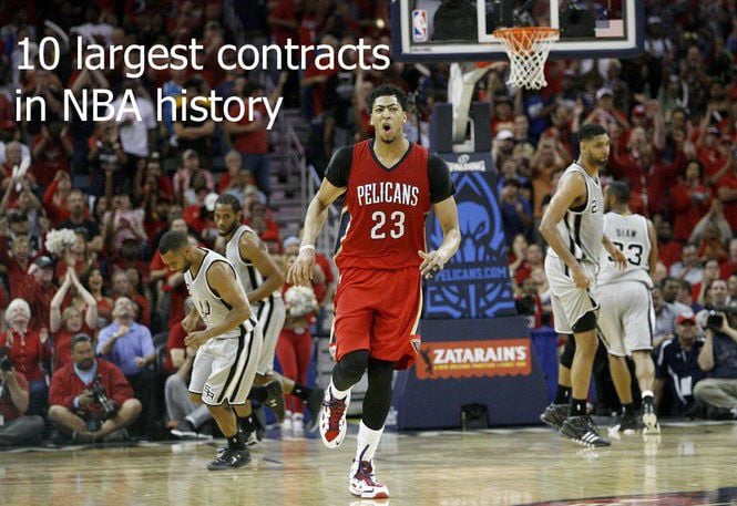 A Look At The 10 Largest Contracts In NBA History | Pelicans | Nola.com