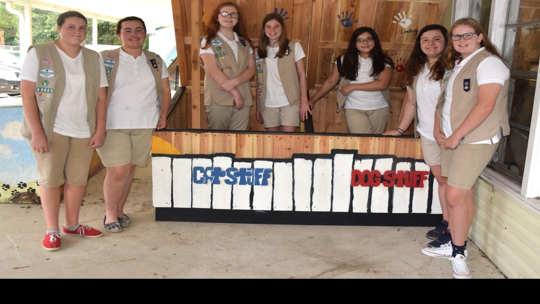 Girl Scout Cadettes In Covington Earn Silver Awards For Animal Projects St Tammany Community News Nola Com