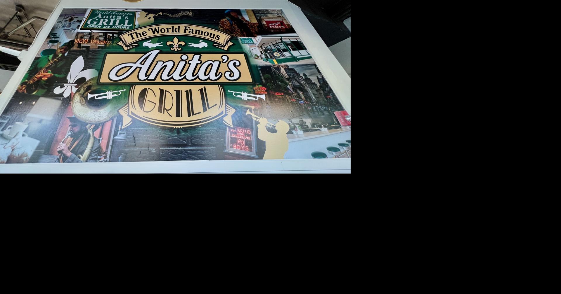 Anita's Grill, 'world famous' New Orleans diner, returns with new location. See the menu