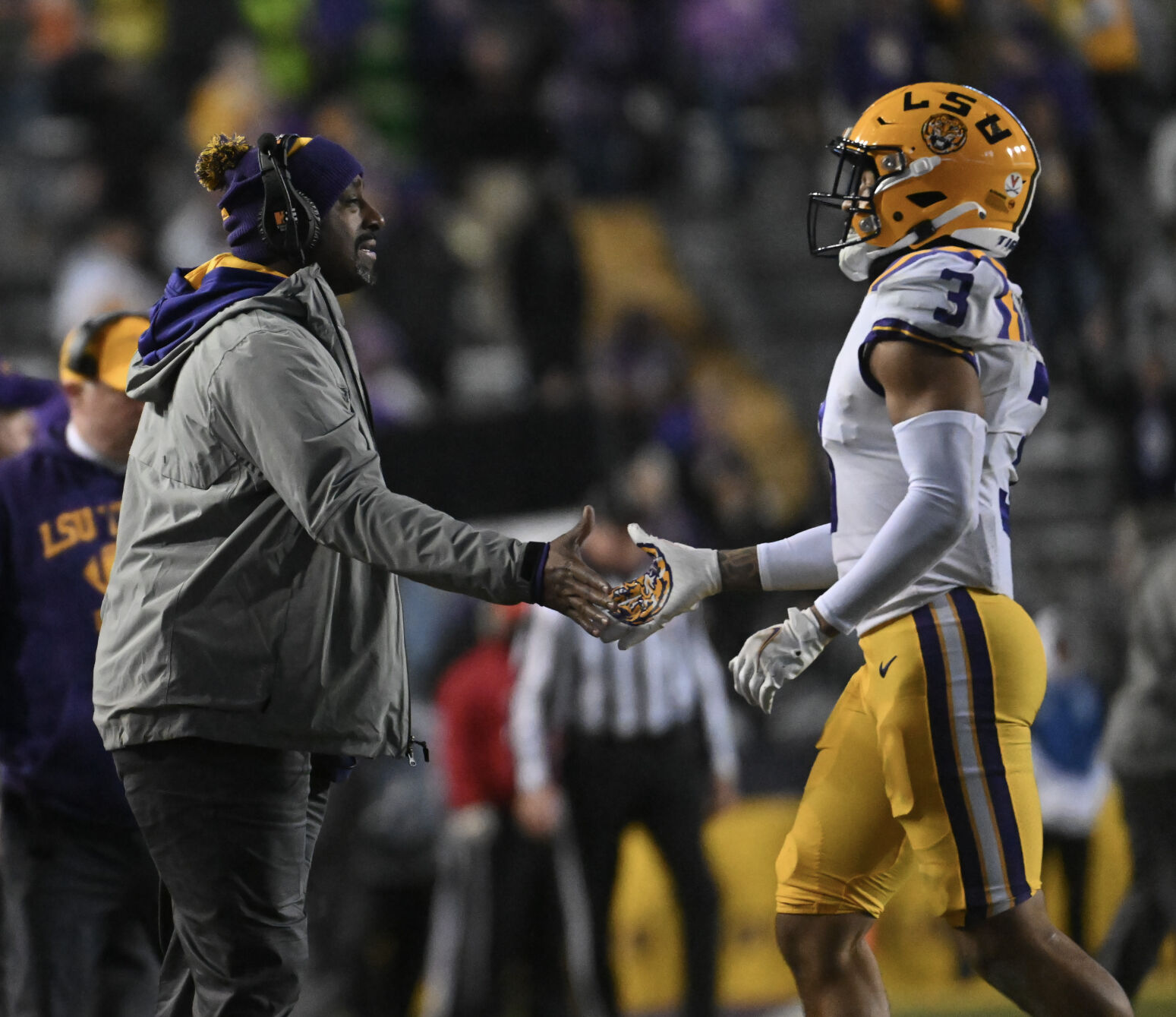 Here's how dignitaries, those who know LSU's Greg Brooks responded to