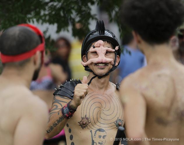 World Naked Bike Ride New Orleans cyclists go 'as bare as they dare
