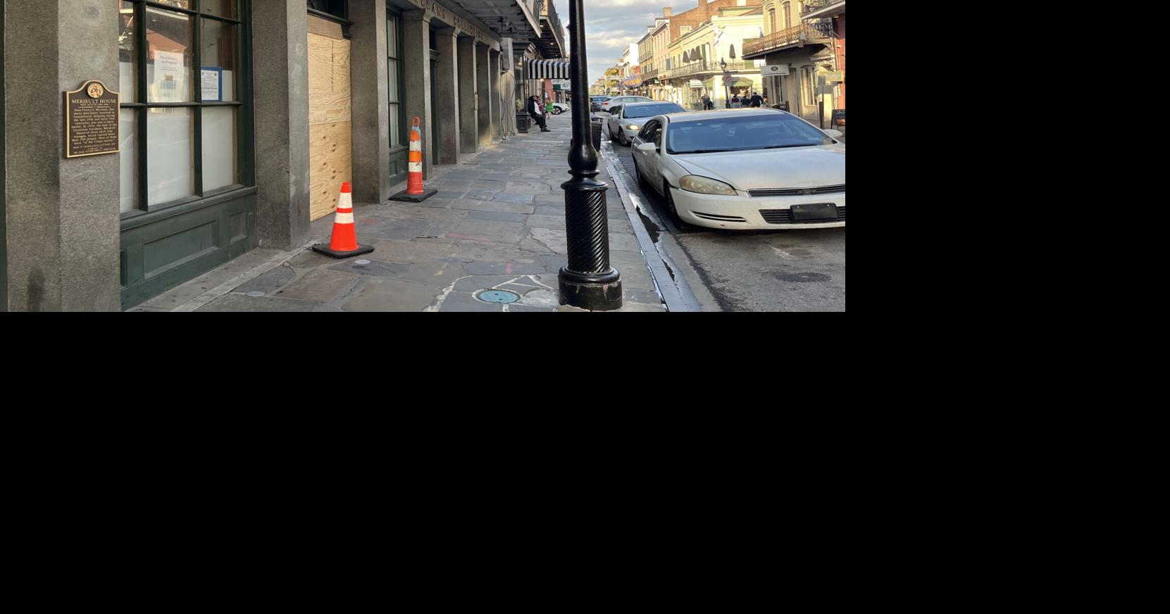 Hit-and-run driver strikes Historic New Orleans Collection building on Royal Street. See video