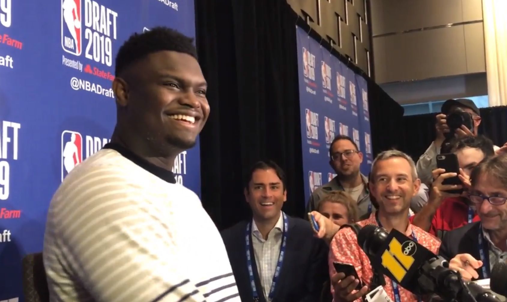 With hours left before draft Zion Williamson is staying true to