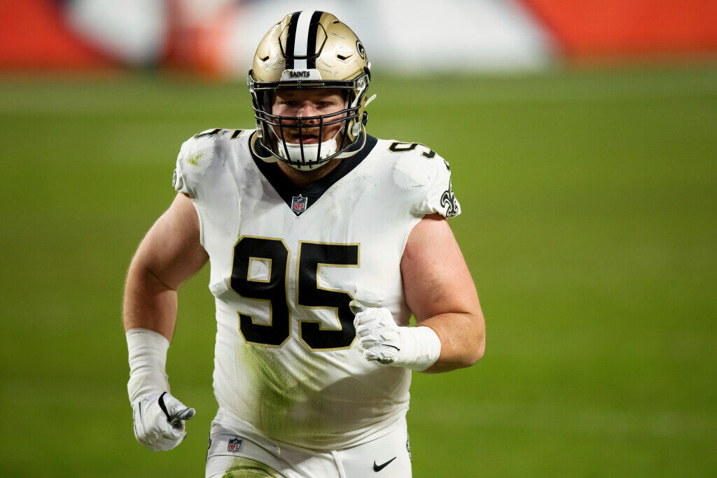 Saints DL Ryan Glasgow earns bragging rights over big brother ...