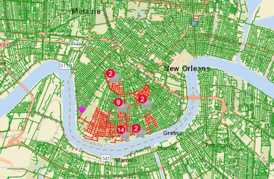 Entergy outage map 6/28