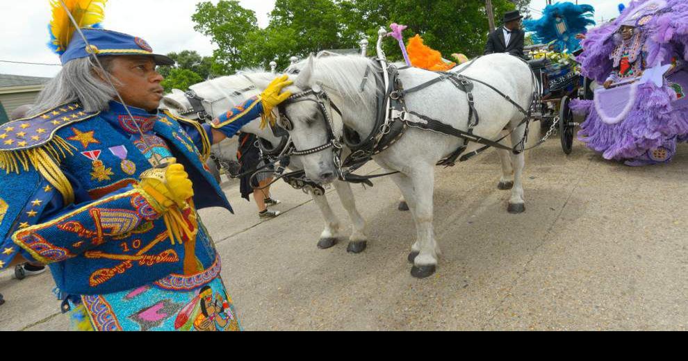 mardi gras funeral