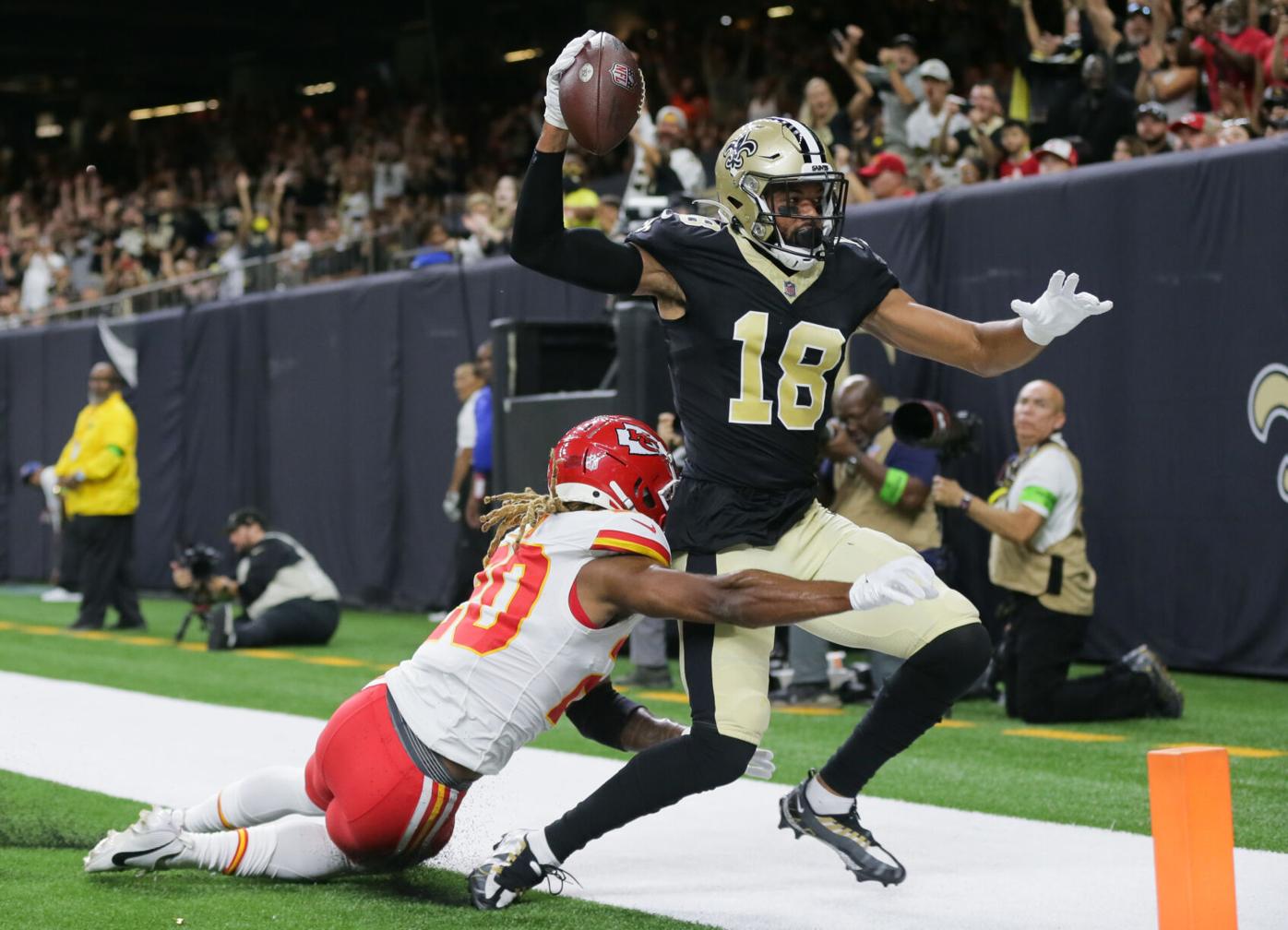 Chiefs lose first preseason game to the New Orleans Saints, 26-24