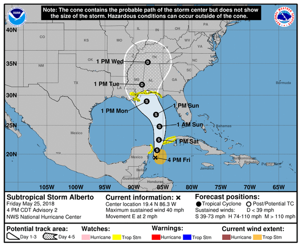Tropical storm watch issued for New Orleans area | Weather | nola.com
