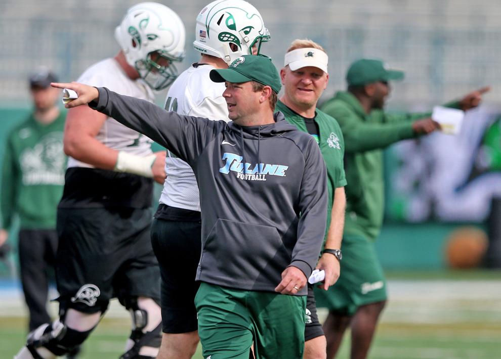 Tulane offensive coordinator Will Hall working to maximize young talent Tulane offensive coordinator Will Hall working to maximize young talent