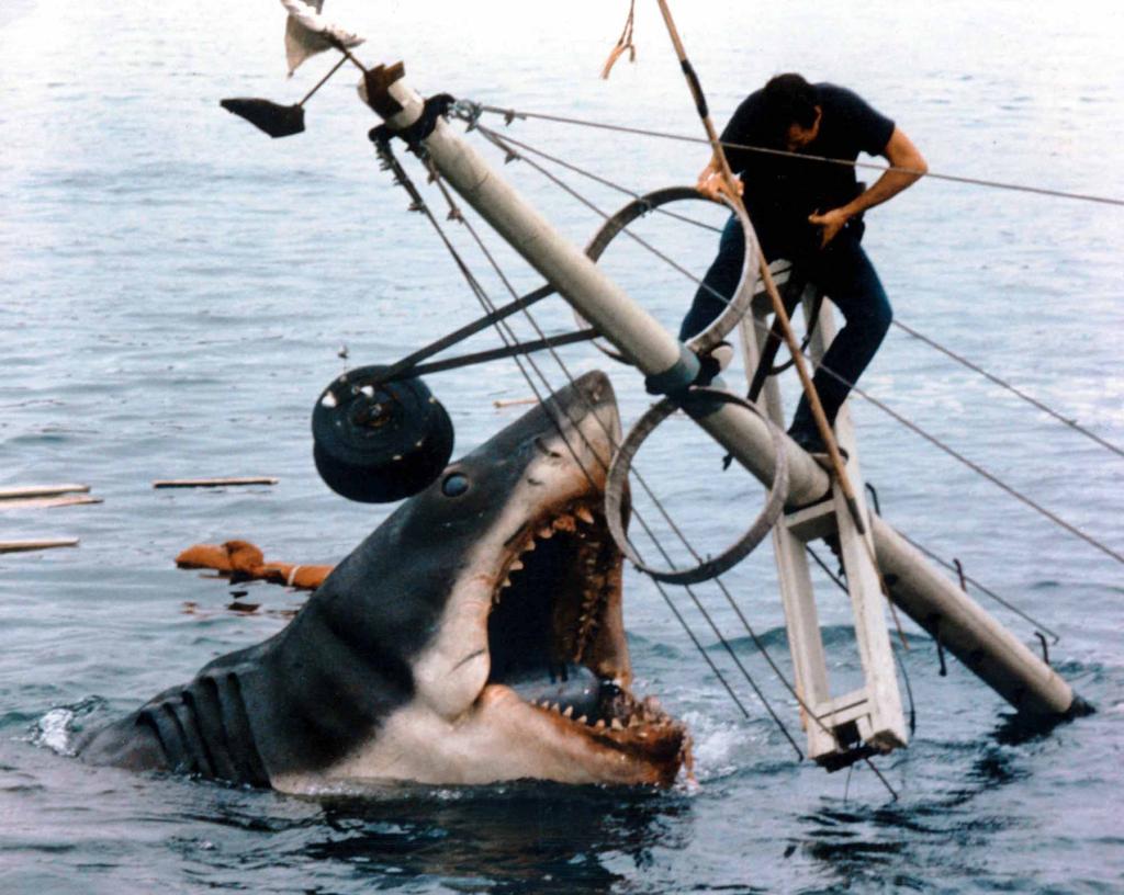Mechanical 'Jaws' shark taken to Museum of Motion Pictures in Los Angeles  for display, Entertainment/Life