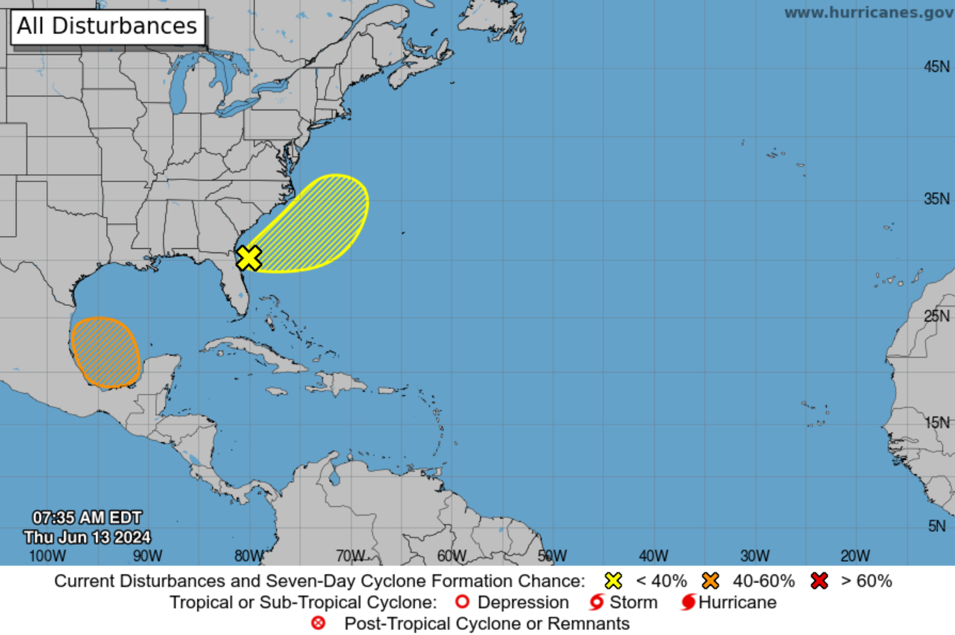 Disturbance in the Gulf could become a tropical depression | Hurricane ...