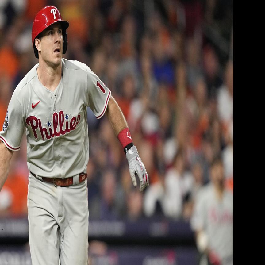 J.T. Realmuto homers in the 10th inning as the Phillies come all the way  back to beat the Astros - The Boston Globe