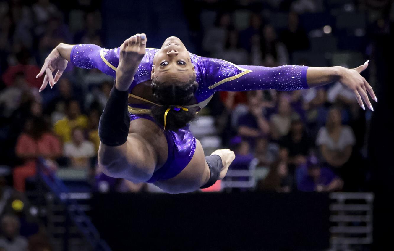 Photos: LSU women's gymnastics wins SEC championship at Smoothie King ...