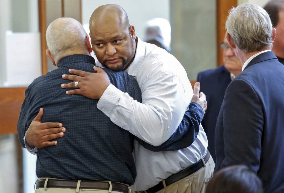 Photos: At Hokie Gajan funeral, tears, hugs and a few smiles too among  family, friends, Saints